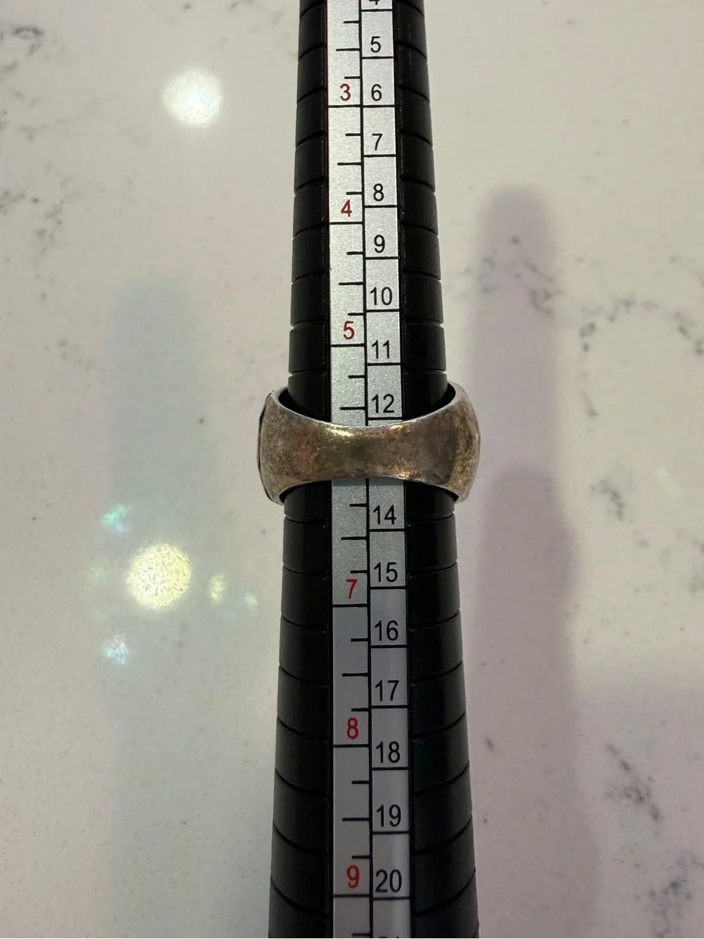 vintage sterling silver swirl ring sz 6